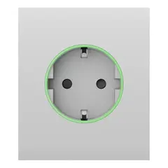 AJAX SYSTEMS Ajax CenterCover (basic) előlap Outlet (type F) intelligens aljzathoz, fehér